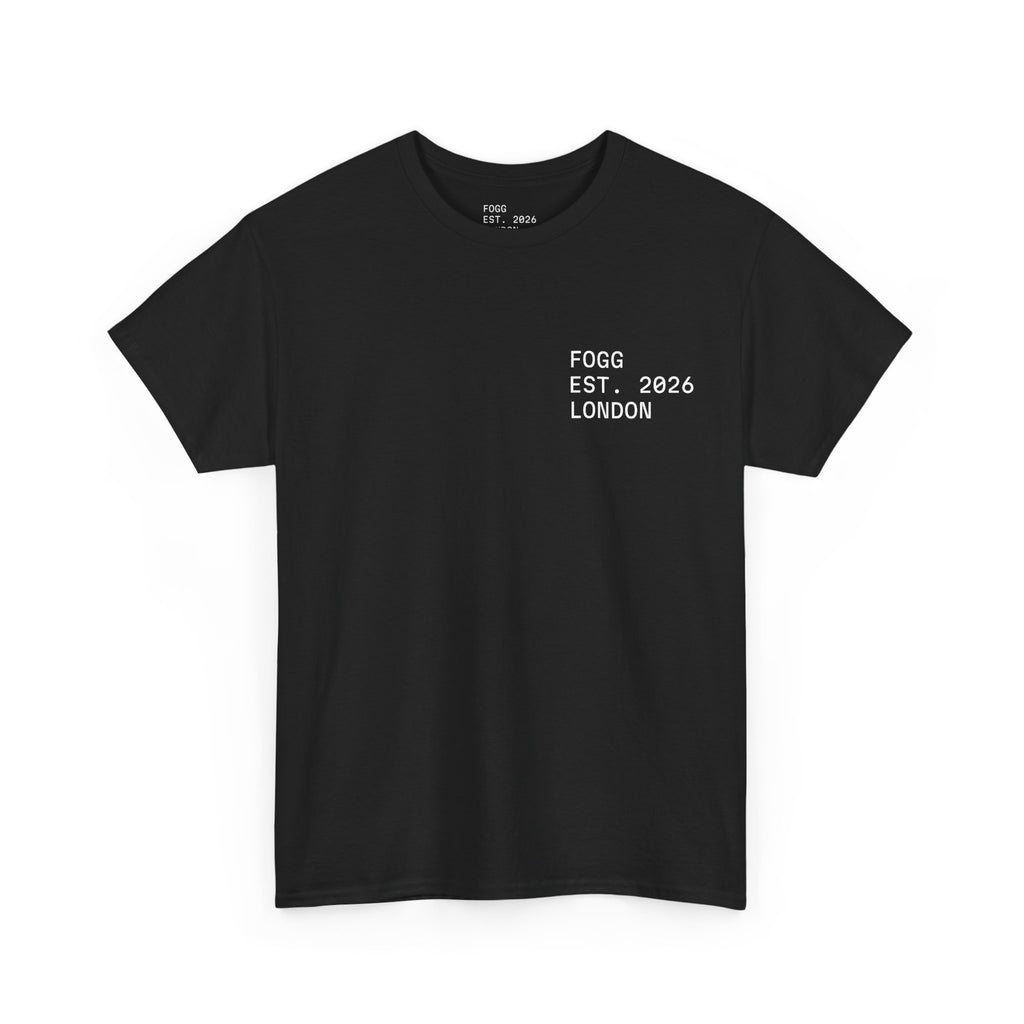 Unisex Heavy Cotton T-Shirt - Black
