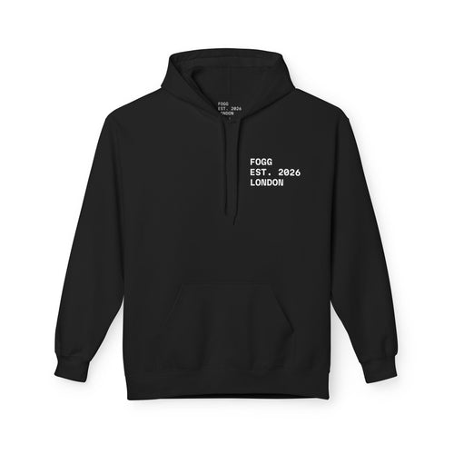 Unisex Cotton Hoodie - Black