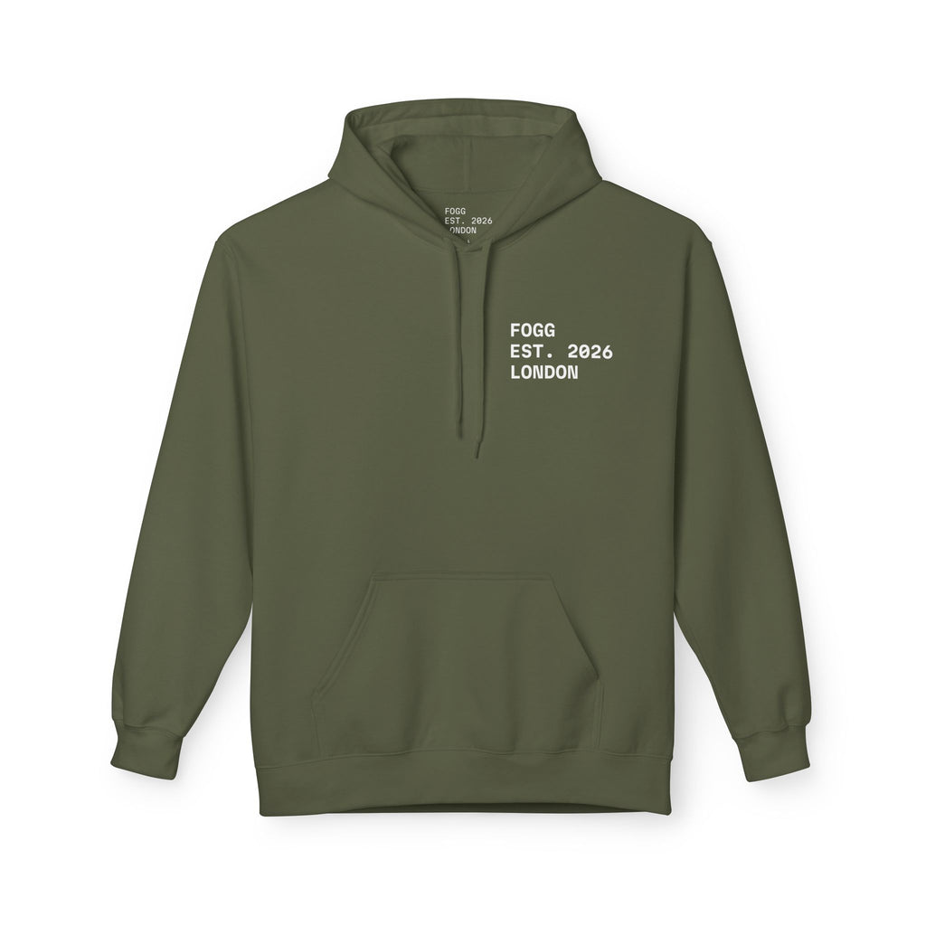 Unisex Cotton Hoodie - Military Green