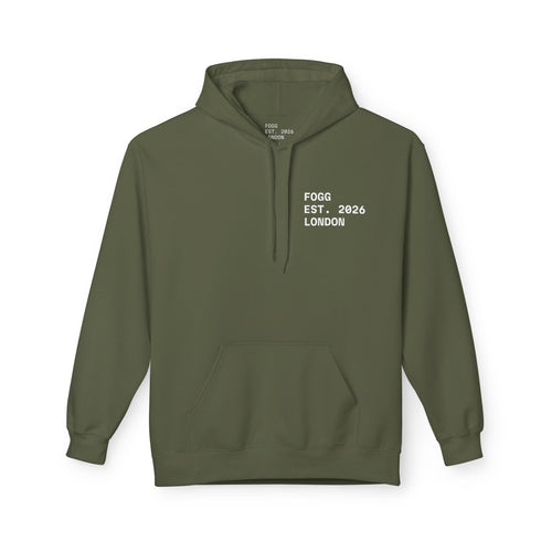 Unisex Cotton Hoodie - Military Green