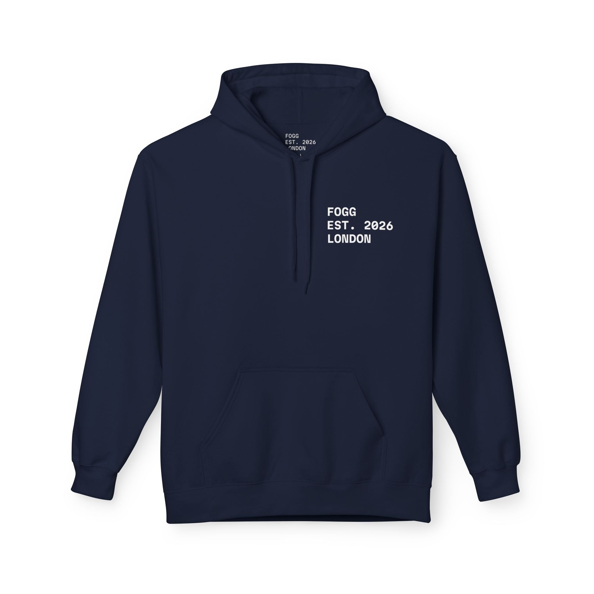 Unisex Cotton Hoodie - Navy