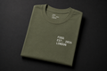 Unisex Heavy Cotton T-Shirt - Military Green