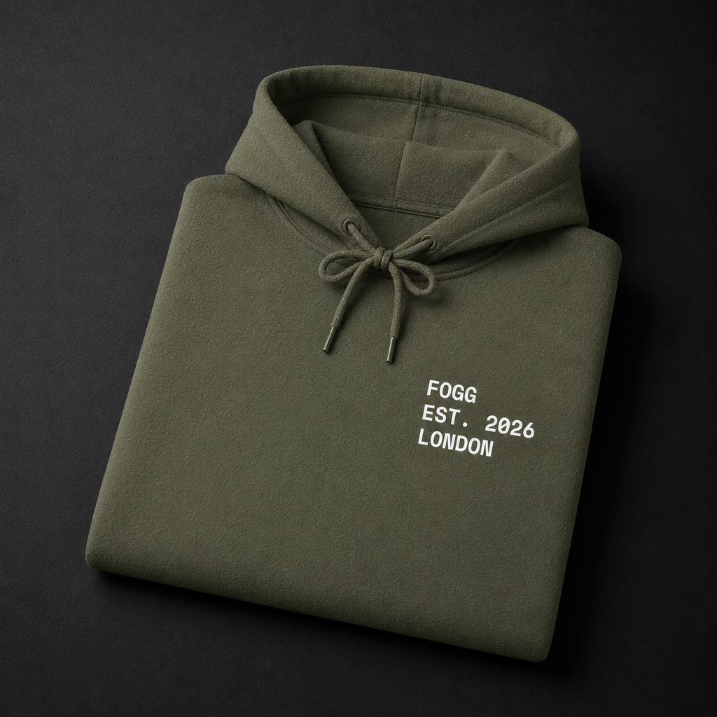 Unisex Cotton Hoodie - Military Green