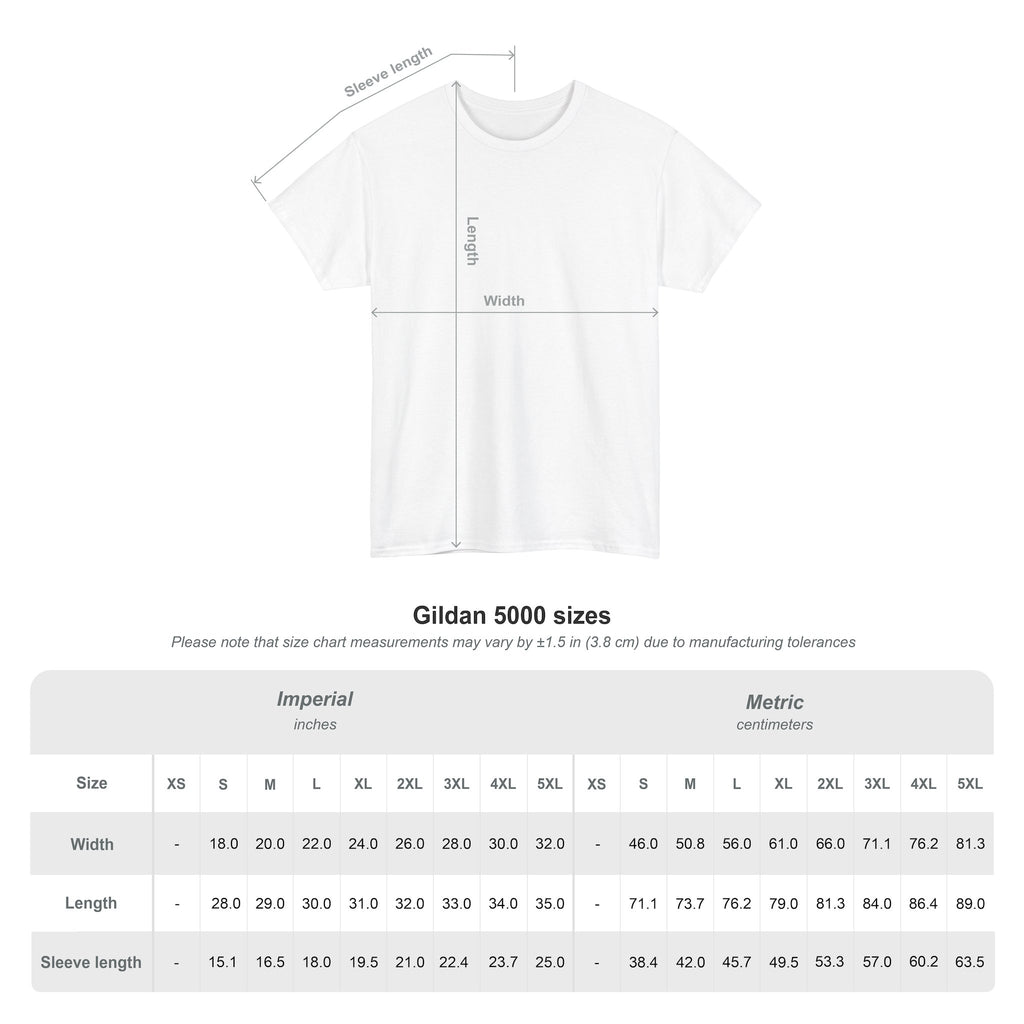 Unisex Heavy Cotton T-Shirt - Sand