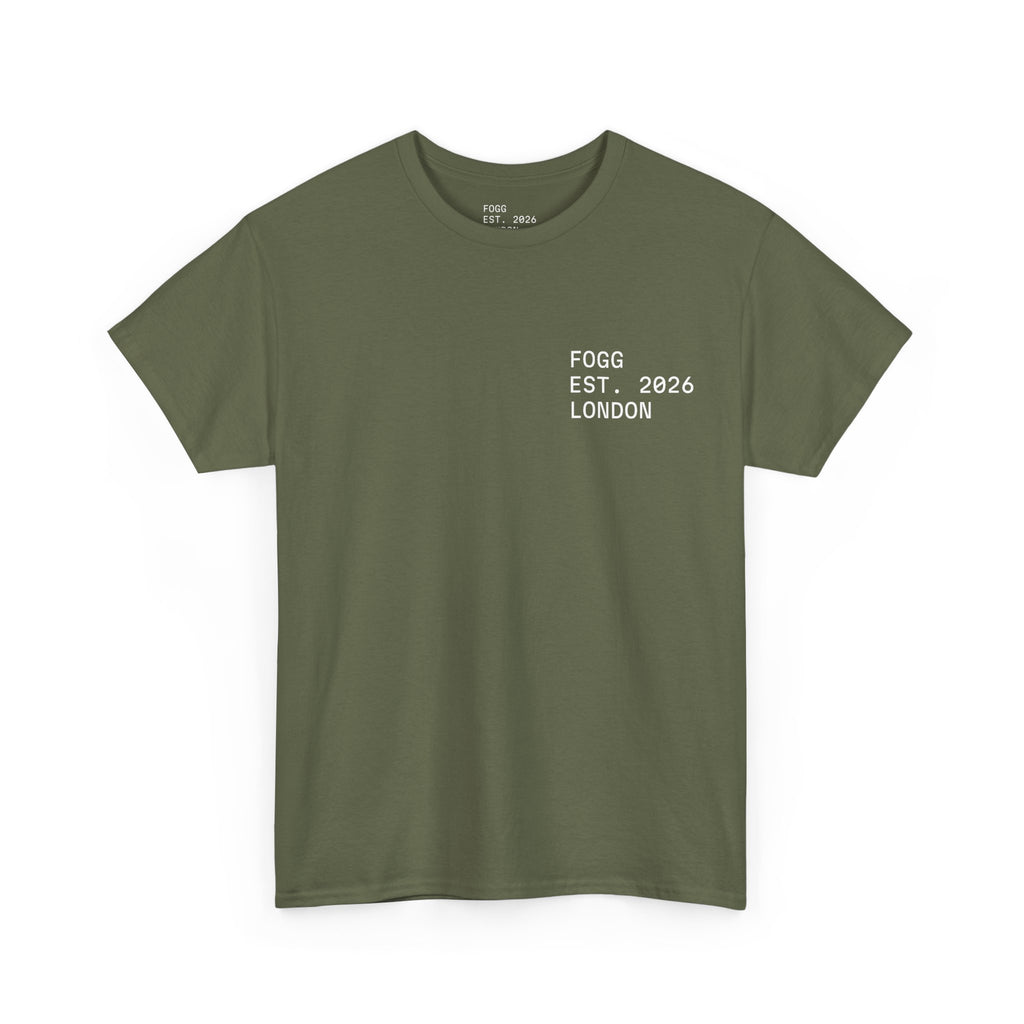 Unisex Heavy Cotton T-Shirt - Military Green
