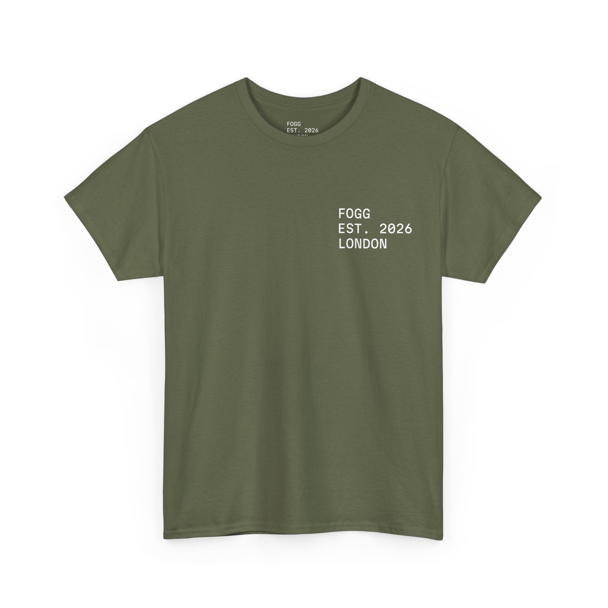 Unisex Heavy Cotton T-Shirt - Military Green