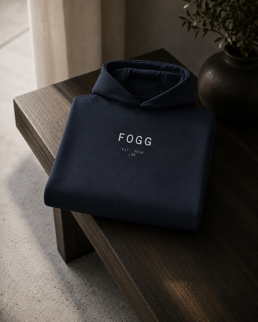 Heavyweight Boxy Hoodie - New French Navy