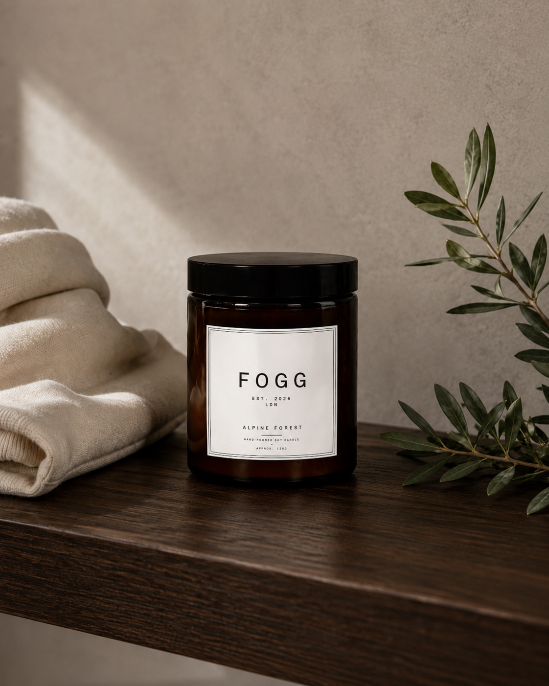 Alpine Forest Candle